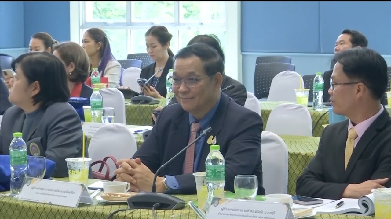 ข่าวประชุมอธิการบดีมหาวิทยาลัยราชภัฏ 38 แห่ง